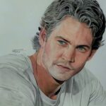 Paul Walker Instagram - We love seeing the process behind your creations! Thanks for sharing @houssam.draw, this is a wonderful drawing of Paul! #FanArtFriday #TeamPW