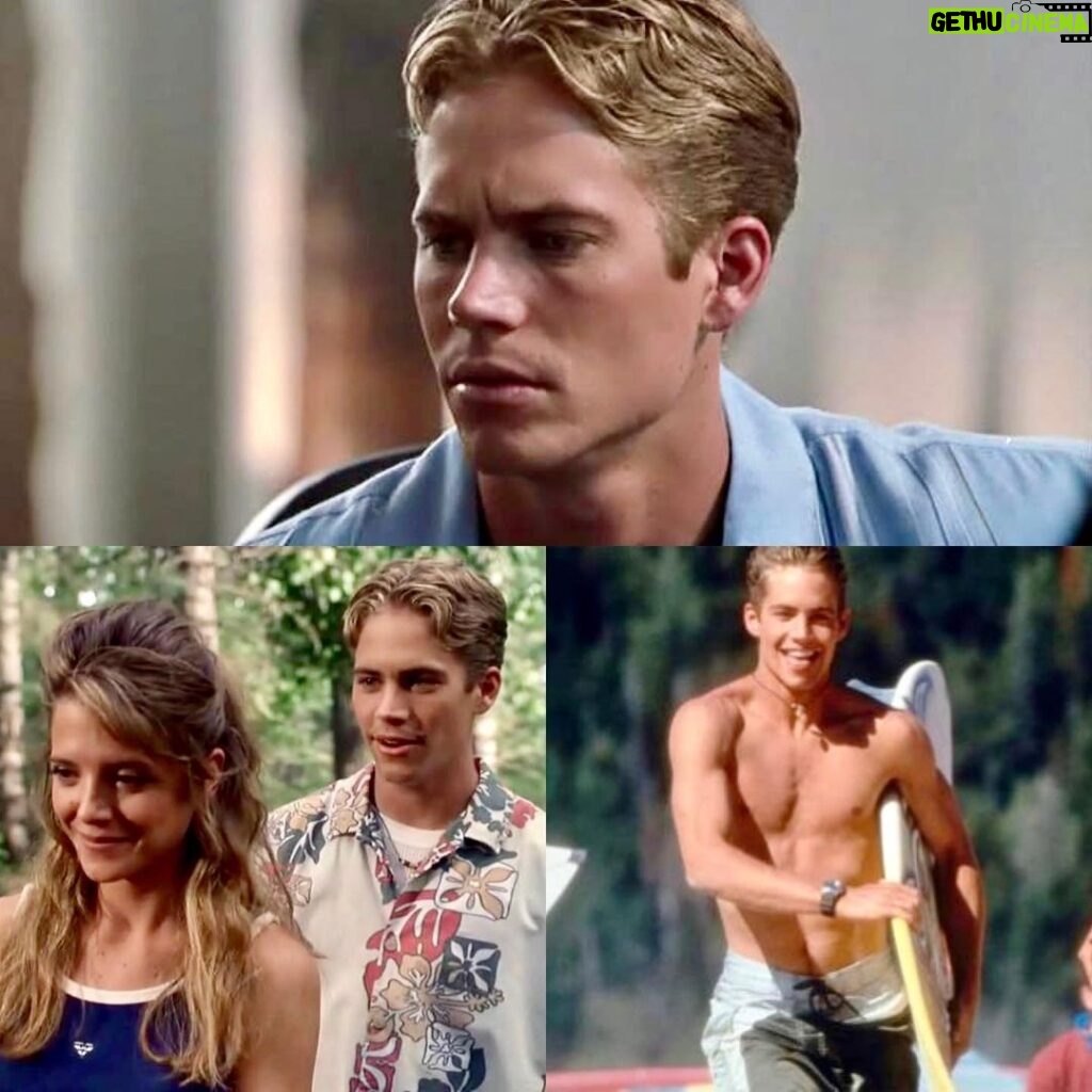 Paul Walker Instagram - “Boo bear has absolutely no relation to Yogie, yet they roam around the park in bow ties and no pants.” Can you name the #PaulWalker role and movie? #TBT #TeamPW
