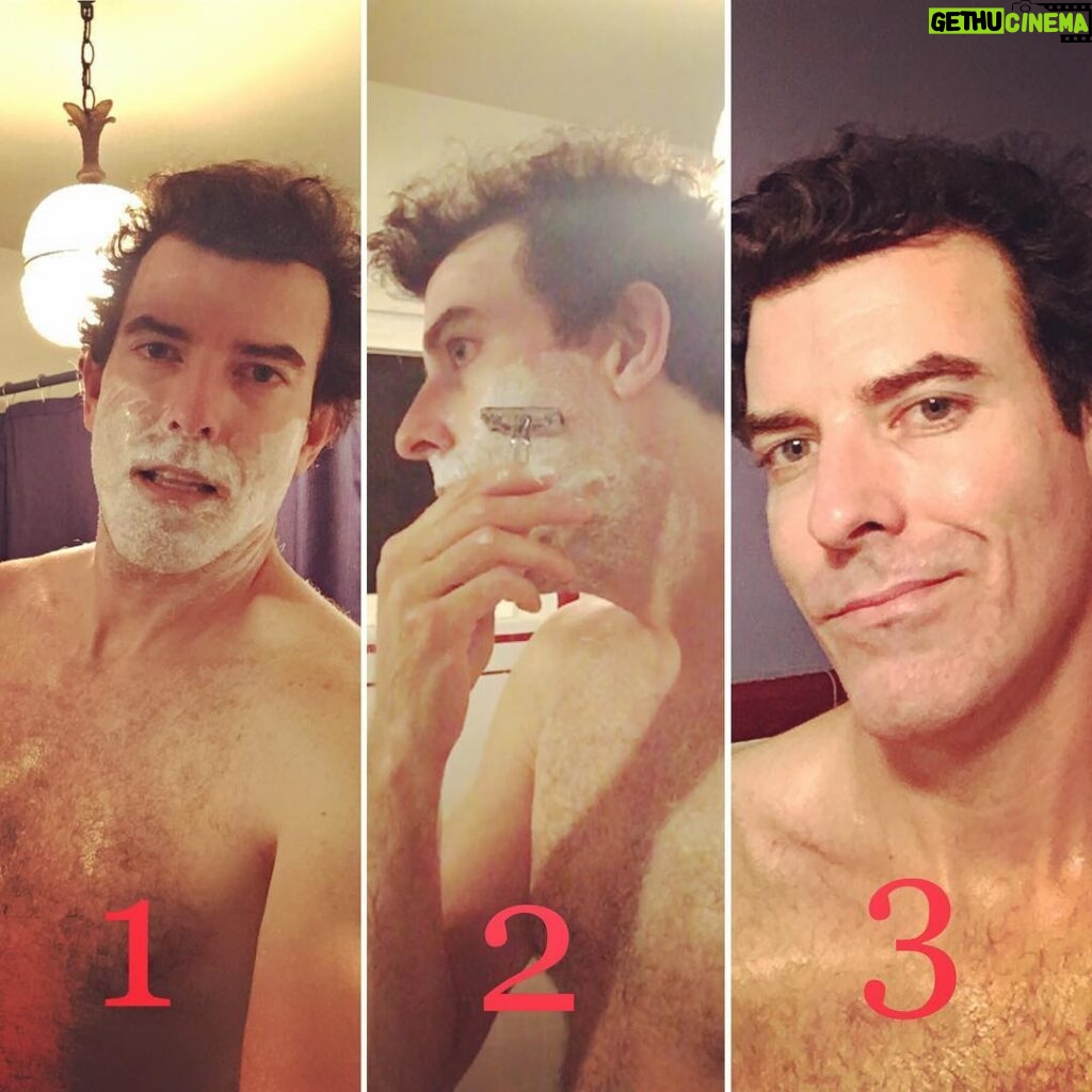 Paul Walling Instagram - I don’t shave often. But when I do, I do it right. . #rockwellrazors #safetyrazor #easyas123 #babyfaceedmonds #ad #slick Los Angeles, California