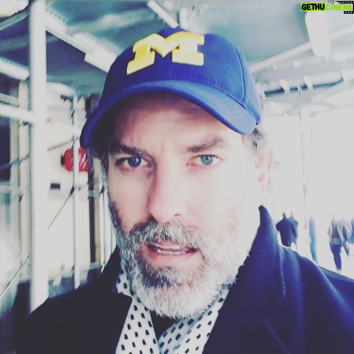 Paul Walling Instagram - Did you see that game?! Reposting this polite, low-volume, off-key fight song... GO BLUE! Going all the way this year #michigan #mgoblue💙💛 #cowbell