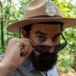 Paul Walling Instagram - Yeah, Ranger Bradford is gonna need to see alllll y’all’s permits… had an actual great time shooting in the Georgia sunshine in head to toe polyester… because of all the pictured sweethearts and others not pictured here, including @victoriaabaxter @grantpfost @colbyeth.howelleth @conorjbrophy and so many more. Can’t wait for the world to see @super_aleeex ‘s cinematic baby. (Only walkies were harmed in the making of this film)