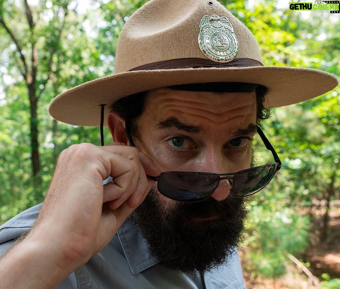 Paul Walling Instagram - Yeah, Ranger Bradford is gonna need to see alllll y’all’s permits… had an actual great time shooting in the Georgia sunshine in head to toe polyester… because of all the pictured sweethearts and others not pictured here, including @victoriaabaxter @grantpfost @colbyeth.howelleth @conorjbrophy and so many more. Can’t wait for the world to see @super_aleeex ‘s cinematic baby. (Only walkies were harmed in the making of this film)
