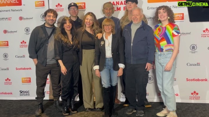 Paula Brancati Instagram - Sharing our film for a Toronto audience this wknd w/ some of our amazing cast & crew was such a special thing. And getting to screen my directorial debut alongside so many incredible filmmakers was very meaningful. Thanks to our friends & fam that came out and cheered extra loud, to my dear friend @debmcgrathics for giving me this opportunity, and to the @canfilmfest for being so supportive of homegrown talent. Finally, an extra special shout out to the great Eric Peterson, our Junior, for winning best performance in a short film for his incredible work!! 💫 🫶🏼