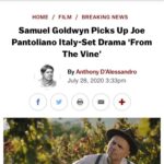 Paula Brancati Instagram – Pretty thrilled to be releasing @fromthevinemovie to US audiences this fall thanks to @goldwynfilms — so happy that we get to continue to share the work of this incredible crew & cast lead by @realjoeypants & @wendycrewson and bring a little Italian magic to our friends south of the border 🥳🍷

Repost @oazinc ❤️
・・・
More exciting news about the film “From The Vine” 🍇 produced by and starring OAZ’s @pbrancs , as well as @wendycrewson , the film has been picked up by Samuel Goldwyn for a digital release this fall 🎉