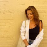 Paula Brancati Instagram - When @maximroy_ asks you to post up against a brick wall you just listen!