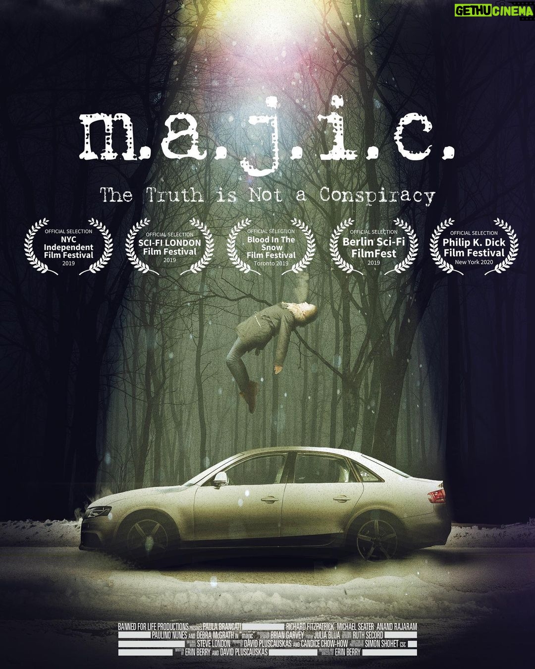 Paula Brancati Instagram - Thanks @bitsfilmfest for receiving @majic_feature_film so warmly this week and for the sweet Bloodies award nom — I was chuffed to be included on a list with such badass performances. ☺️🤘🏼