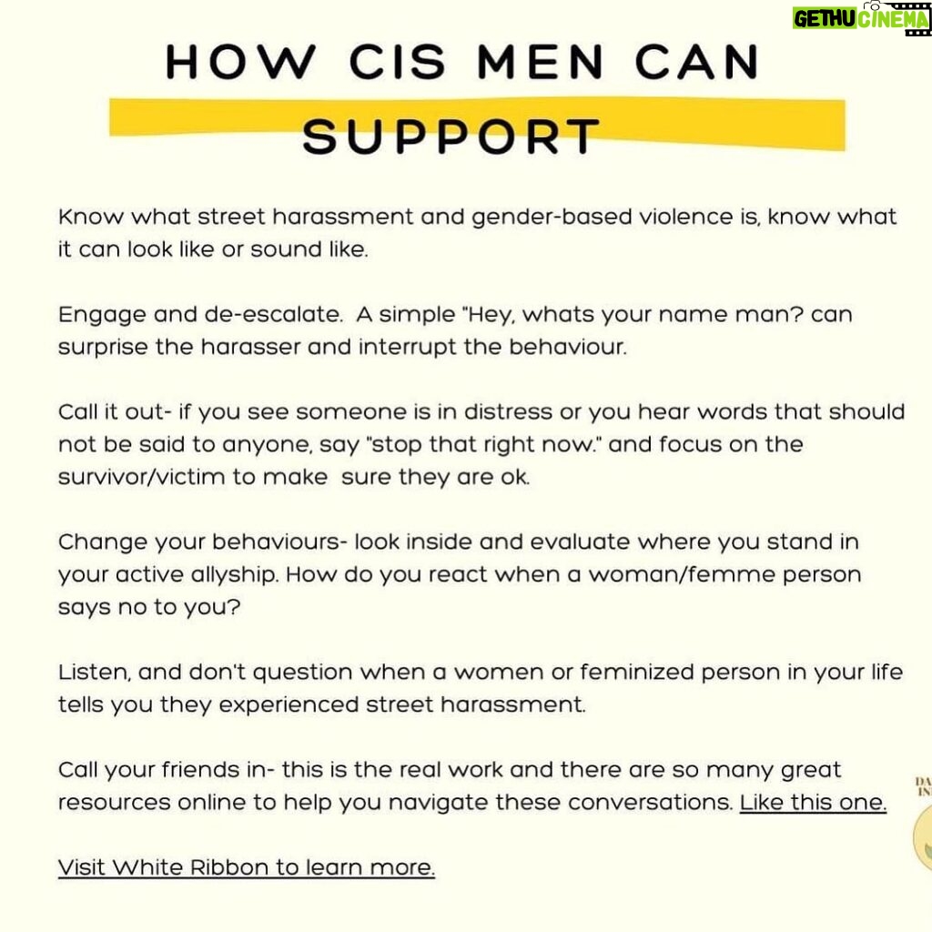 Paula Brancati Instagram - Repost from @dandelioninitiative — Trigger/Content Warning: These tools detail safety planning tips that may trigger survivors of gender-based violence. If you are feeling overwhelmed or triggered, take a deep breath, walk away from the computer, call a friend or call any of these crisis lines and supports. https://www.dandelioninitiative.ca/resources#crisis We have received a lot of disclosures and reports of attempted abductions and street harassment from survivors in Toronto, we created a short summary of these in the second slide. We believe you and we are here if you need support. The second part of our safety planning series of tools for survivors details safety tools and offerings for women/non-binary/femme people experiencing sexual harassment or abuse in public spaces and on the street. The burden of keeping ourselves safer in public spaces should not be ours alone. See our recommendations for cis men to engage in active allyship. Please remember to reach out, you are not alone and this is never your fault. https://www.dandelioninitiative.ca/resources-for-survivors