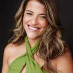 Paula Brancati Instagram - hello this is me photographed in the only top that matters to me and it’s chomping at the bit for spring to hit so i can take her out for a spin again!! 📸 by @jaclynvoglphotography 💚 MU by @facesbytoru hair styled by @rae_galutira highlights by @giadahhaircolour @chromahair.shop