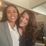 Paula Brancati Instagram - Seeing your bestie on a billboard is nothing short of thrilling! It was a delight to get to join @therealvinessaantoine and the wonderful @diggstowncbc team for their season finale airing tonight at 9pm on @cbcgem. Spoiler, I wear a blazer for the first time in my 30s