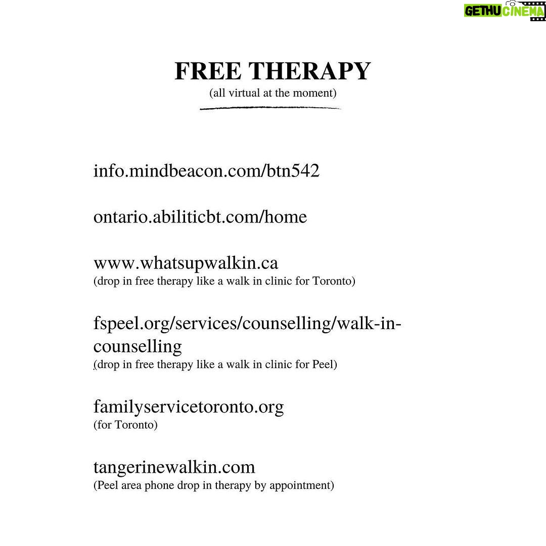 Paula Brancati Instagram - Ontario friends, @launchpadtoronto has compiled some incredible resources for anyone in need right now. Stay safe 💛 Repost from @launchpadtoronto • Recognizing the mental and emotional strain many folks in our community are feeling, the Launchpad Wellness Team has put together a list of FREE COVID19 & Mental Health Resources.⁣ ⁣ Swipe for more ▶️ ▶️ ▶️ ⁣ ___⁣ ⁣ Link in bio to register for our FREE Spring wellness workshops.⁣ __⁣ ⁣ Huge thank you to the Launchpad Wellness team for all the work you do 🖤 @abrmakeup @meghanyuriyoung . #mentalhealthmondays #mentalhealthmatters