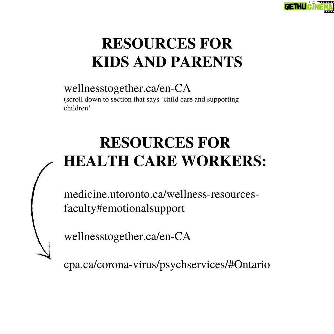 Paula Brancati Instagram - Ontario friends, @launchpadtoronto has compiled some incredible resources for anyone in need right now. Stay safe 💛 Repost from @launchpadtoronto • Recognizing the mental and emotional strain many folks in our community are feeling, the Launchpad Wellness Team has put together a list of FREE COVID19 & Mental Health Resources. Swipe for more ▶️ ▶️ ▶️ ___ Link in bio to register for our FREE Spring wellness workshops. __ Huge thank you to the Launchpad Wellness team for all the work you do 🖤 @abrmakeup @meghanyuriyoung . #mentalhealthmondays #mentalhealthmatters