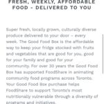 Paula Brancati Instagram - Just ordered my first Good Food box with @foodshareto — By purchasing one, you help FoodShare support Toronto’s most nutritionally vulnerable through various initiatives. For more info and to get your fruits & veggies in while contributing to our community, visit goodfoodbox.foodshare.net ✨🍊🍓🥬🌽✨