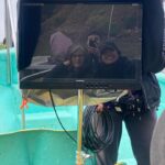 Paula Luchsinger Instagram - Algunas fotos del rodaje de El Conde 🦇 Que suerte poder trabajar con equipos tan talentosos y poder aprender de ellos y ellas. No tengo fotos con todxs pero les agradezco y los llevo en mi ♥️