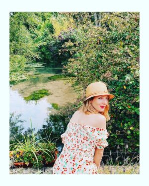 Pauline Clément Instagram - 🌿Août à la campagne 👒