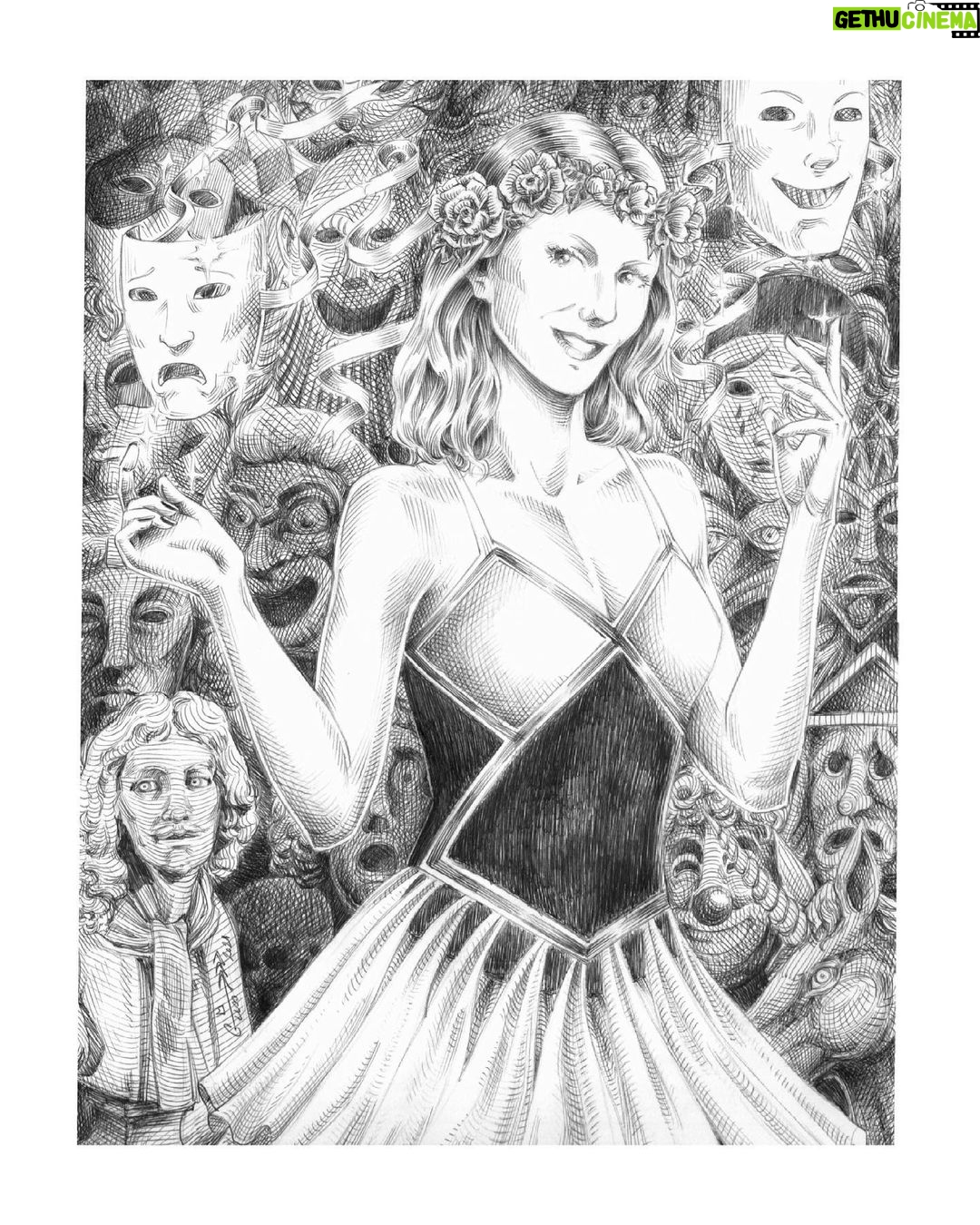 Pauline Clément Instagram - 🎉 Les Shows reprennent ! 🎉 🎨 Dessin d’un spectateur @gemath.art