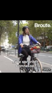 Pauline Clément Instagram - Je me suis totalement incrustée dans un Broute ! 🚴🏻‍♂️