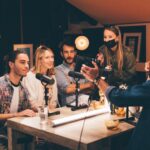 Pauline Clément Instagram - On a passé un bon moment ! 🎙 @kyankhojandi @navo_ @laurag_photo @bertrand_usclat @martindarondeau
