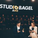 Pauline Clément Instagram - ♥️Vracs de la semaine : ❤️ Avec @bertrand_usclat on a présenté le prime @studiobagel et c’est demain sur Canal + ! Ce soir on est invités chez @mouloudachour sur Clique. Sinon Peluche 🐱 hiberne et je suis pas sûr de retrouver mon manteau au vestiaire … Photos de prime @laurag_photo/@studiobagel Photos pour Clique @diane_moyssan 🤍 Merci @icicle__official 🌨️