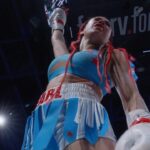 Pearl Gonzalez Instagram - I live for this!! ✨👊🏼💫 #gamebred #gamebredboxing4 #boxing #mma #combatsports #chicago #chitown #girl #babe