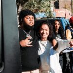 Pearl Gonzalez Instagram - Thank you @exclusive773 @themuralmovement for allowing me to be apart of The 11th Annual Turkey Drive in Chicago 🫶🏽 Chicago, Illinois