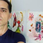 Pedro Alonso Instagram - Paris. More studies for Berlin (pencil, Indian ink and oil stick on paper). 🌋🗼🦦🪲 #veoveo París. 🪲🦋🦖🪰🐛🐍🐌🦂🦉Más estudios para Berlín (lápiz, tinta china y oil stick sobre papel). 🌋🗼🦦🪲 #veoveo