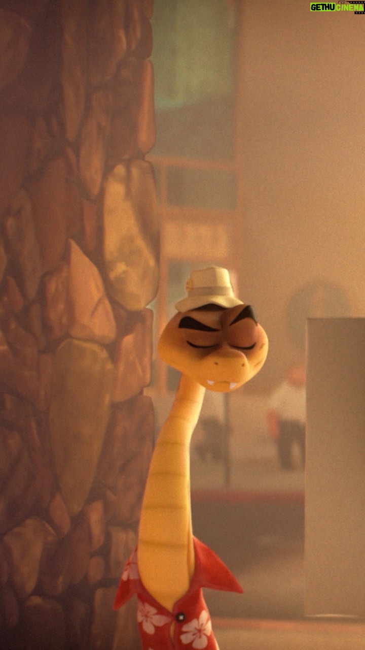 Pedro Alonso Instagram - Muy pronto, en “Bad guys”. En modo serpiente. 🐍😝 Juro que soy yo! 😂 Quién no lleva dentro un animal, amigos?🔥🔥🔥(18 de marzo en cines).