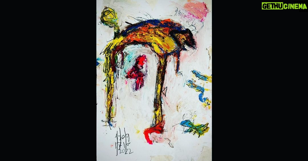 Pedro Alonso Instagram - Paris. More studies for Berlin (pencil, Indian ink and oil stick on paper). 🌋🗼🦦🪲 #veoveo París. 🪲🦋🦖🪰🐛🐍🐌🦂🦉Más estudios para Berlín (lápiz, tinta china y oil stick sobre papel). 🌋🗼🦦🪲 #veoveo