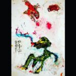 Pedro Alonso Instagram - Paris. More studies for Berlin (pencil, Indian ink and oil stick on paper). 🌋🗼🦦🪲 #veoveo París. 🪲🦋🦖🪰🐛🐍🐌🦂🦉Más estudios para Berlín (lápiz, tinta china y oil stick sobre papel). 🌋🗼🦦🪲 #veoveo