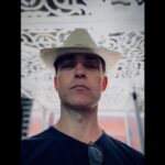 Pedro Alonso Instagram - Selfie in my beloved Morocco and quantum self-portrait (tinta china, lava negra y pigmento sobre papel de algodón empapado en té). 🎥🔥🌺