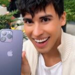 Pedro Figueira Instagram - PROBANDO! #iphone14 💜