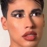 Pedro Figueira Instagram - Probando el look de @donni.davy con @boxycharm! ✨ La make-up artist de Euphoria #boxychiefmua #ad