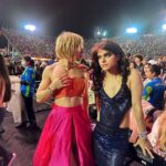 Pedro Figueira Instagram - La mejooor noche de mi vida 💖💖💖 #laurabozzo #charlottelascurain #erastour Desde los 14 años esperando ver a Taylor Swift, pensando que por qué filtré mis entradas no íbamos a pasar y lo logramos y cantamos agosto en agosto 🤍 👗 @amarabyy Foro Sol