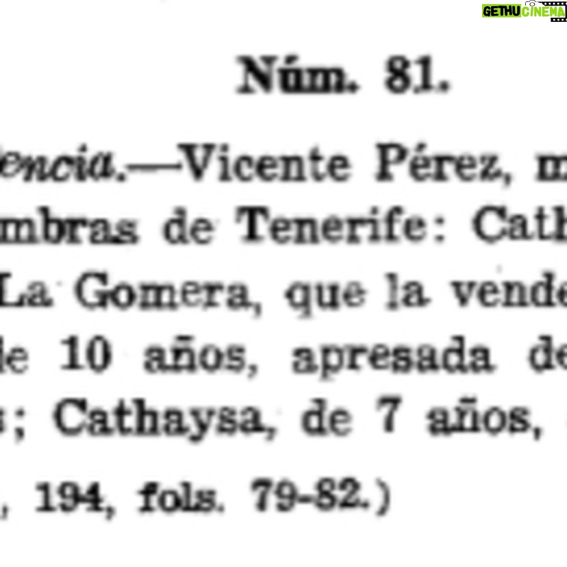 Pedro Guerra Instagram - El 4 de Abril de 1494, fue vendida en el mercado de esclavos de Valencia la niña guanche Cathaysa con tan solo 7 años de edad. Era natural de Taganana en Tenerife. Mi padre (Pedro Guerra Cabrera) escribió una letra contando la historia de Cathaysa. A los 14 años puse música a esa letra y de esa forma compuse mi primera canción. Hoy me han dado esa cinta de súper 8 en la que fue mi primera vez en ese hermoso lugar. Esta noche vuelvo a cantar en Taganana, la tierra de Cathaysa.