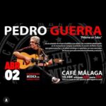Pedro Guerra Instagram - Pídeme en Salas 2023 2 y 3 de Abril en Córdoba Entradas en www.pedroguerra.com (link en bio) y en el Café Málaga @cafemalagalm @cabrerizomaria