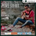 Pedro Guerra Instagram - #Repost @todoindierock with @use.repost ・・・ #ElViajeDeVuelta de @pedro_guerra llega a Puebla este próximo 16 de marzo: 🎟️ Accesos en Taquilla Cero 🔗 https://taquillacero.com/pedro-guerra-el-viaje-de-vuelta/sala-forum/2023/03/16 📀 @sala_forum #TodoIndieRock