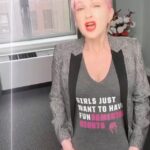 Pedro Pascal Instagram - #GirlsJustWanttoHaveFundamentalRights @cyndilauper