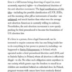 Pedro Pascal Instagram – Repost from @jiatortellini
•
Here’s my attempt to encapsulate what today’s decision means: scattered paragraphs in this post, link in bio. For me, no alternative but to keep fighting with the people in reproductive justice who have been working in anticipation of this moment for a decade or more; to refuse paralysis and commit to never getting used to minority rule; to understand this as another damning reminder of what happens when the rights and lives of poor and marginalized people are not understood as the bedrock of justice and fundamental to our own. Follow @advocatesforpregnantwomen. If you don’t already support a local abortion access group, find one (@abortionfunds) and follow the work; do it on your own and actively, don’t wait for a disaster or another person to prompt you. In the words of Mariame Kaba, always: let this radicalize you rather than lead you to despair.