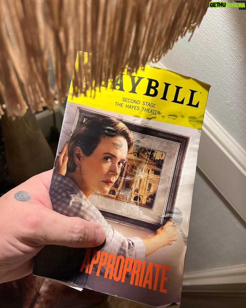 Pedro Pascal Instagram - Fucking finally. It was like holding my breath for months. @mssarahcatharinepaulson this time you’ve gone too far, put me back together please. (#BrandenJocabJenkins, the whole cast and crew of #AppropriateOnBroadway are showing us how it’s done)