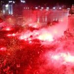 Pedro Ribeiro Instagram - Uma festa imensa. O Benfica é uma ideia maravilhosa que une milhões de pessoas. País e filhos, por exemplo. Viva o Benfica! O campeão voltou. #dameo39