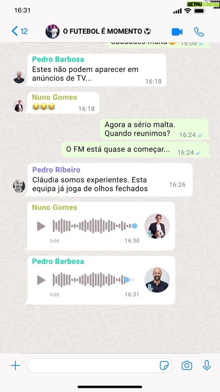 Pedro Ribeiro Instagram - O Futebol é momento, O REGRESSO! Esta quinta. Todos menos um, que está de férias, não vou dizer nomes. Voltem também. 5ª, 21:30, Sport Tv + (canal aberto)
