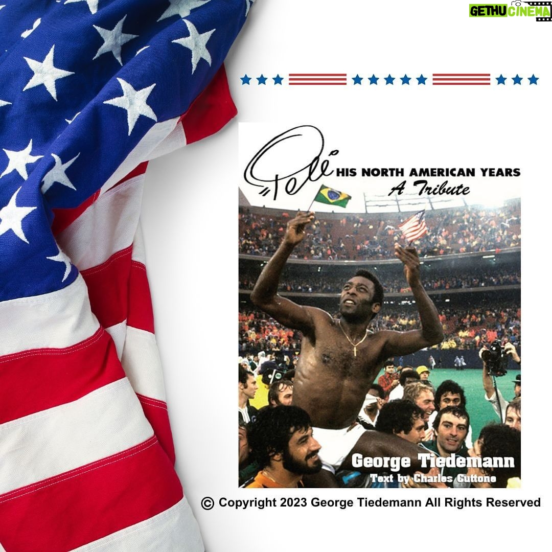 Pelé Instagram - Para os fãs de Pelé, um livro inédito foi lançado durante o aniversário do Rei. “Pelé: His North American Years: A Tribute”, conta a história da maior lenda do esporte difundindo o futebol brasileiro nos Estados Unidos, vestindo o uniforme do New York Cosmos. A obra conta novas histórias sobre as três temporadas que Edson viveu intensamente na North American Soccer League (NASL). Construída por uma coleção de cerca de 150 fotos do lendário fotógrafo de futebol George Tiedemann e por uma excelente narrativa criada pelo talentoso e premiado jornalista americano Charles Cuttone. O livro está disponível para compra nas principais livrarias. . For Pelé’s fans, an unprecedented book was released during the King’s birthday. “Pelé: His North American Years: A Tribute, tells the story of the sport’s greatest legend spreading Brazilian football in the United States, wearing the New York Cosmos kit . The work tells new stories about the three seasons that Edson spent intensely in the North American Soccer League (NASL). Built around a collection of some 150 photos by legendary soccer photographer George Tiedemann and an excellent narrative created by the talented and award-winning American journalist, Charles Cuttone, the coffee-table sized book is available for purchase in major bookstores.