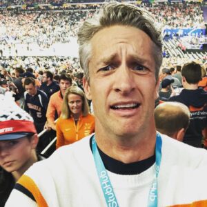 Penn Holderness Instagram - How did we win that game? I thought it was over. I sank into my seat with my head in my hands. Even the PA announced the final score. It was absolutely bonkers and I feel extremely forCHINate.  But it was a foul.  #doublechinstagram #CHINneapolis