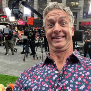 Penn Holderness Instagram - Good Morning America is quite the productCHIN!