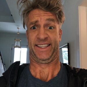 Penn Holderness Instagram - Wife is out of town, so no shaving, no hair maintenance, and I ate a burrito last night that I think was six days old. #doublechinstagram
