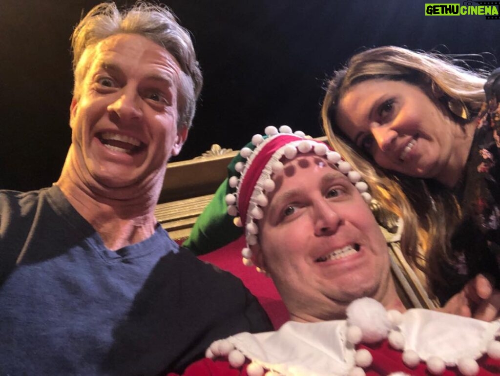 Penn Holderness Instagram - I’m overly excited in this photo. Because @jesgep is CHINcredible in Santaland Diaries. Check it out this weekend and next in Raleigh!