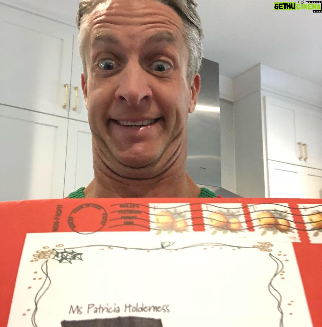 Penn Holderness Instagram - First Christmas card in the mail! Patricia is either a horrible misspelling of my name, or the name of our secret third child, which we keep locked in the attic. #doublechinstagram