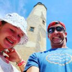 Penn Holderness Instagram - Lighthouses are the perfect situaCHIN for a picture!! #doublechinforthewin Bald Head Island, North Carolina
