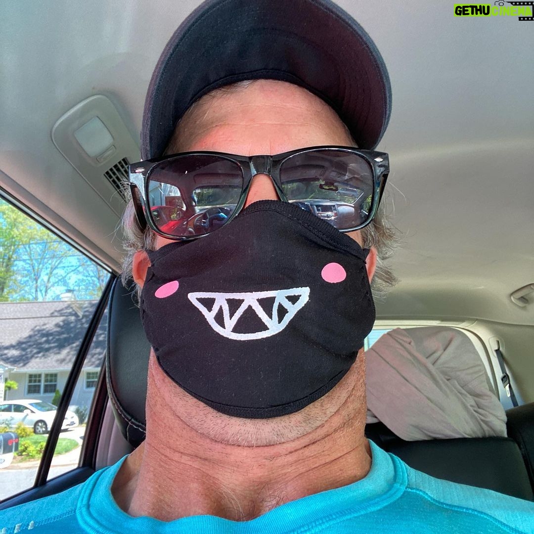 Penn Holderness - 1.4K Likes - On the bright side I have never looked more bad ass going to pick up an Easter ham. It’s the most important part of the CHINu #doublechinforthewin