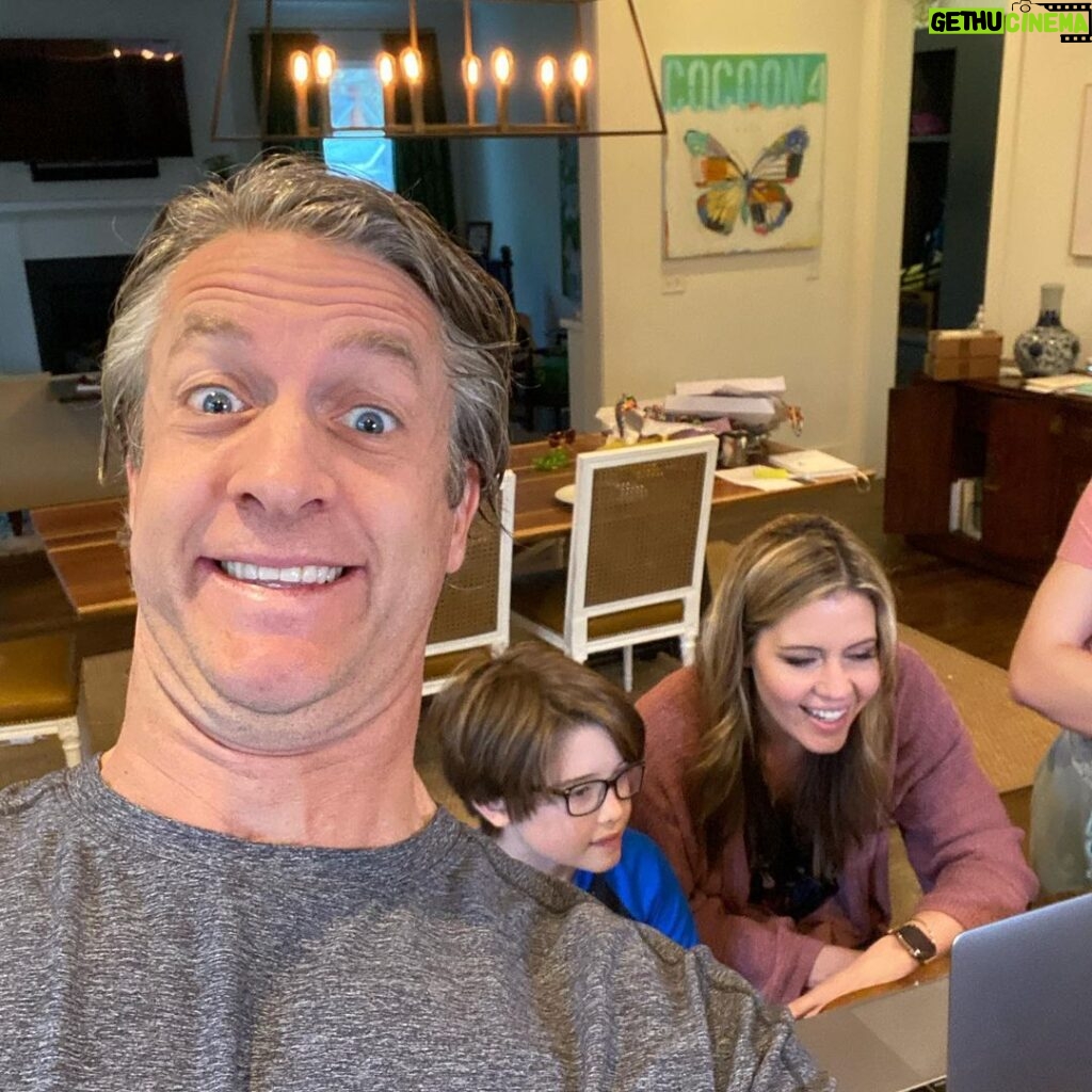 Penn Holderness Instagram - Happy Birthday to my smokin got wife! And thanks to her friends for zooming this morning! We need the interactCHIN. #doublechinstagram
