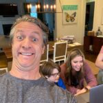 Penn Holderness Instagram - Happy Birthday to my smokin got wife! And thanks to her friends for zooming this morning! We need the interactCHIN. #doublechinstagram